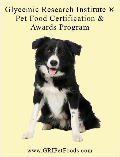 perro certificado alimento